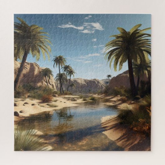 Puzzle Oasis paisible (Vertical)
