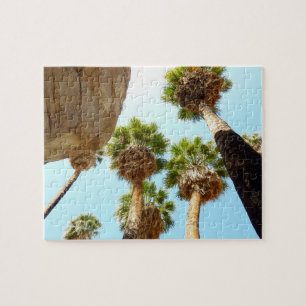 Puzzle Oasis Palms dans le parc national de Joshua Tree