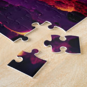 Puzzle Objet Purple Géant Orbite Vers Surface Rose (Côté)