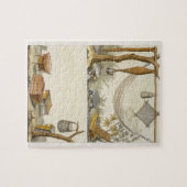 Puzzle Objets appartenant aux Indiens (gravure de (Horizontal)