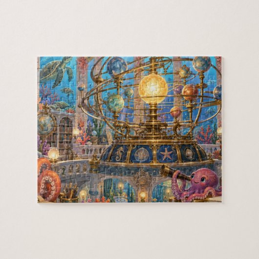 Puzzle Observatoire de corail des astronomes octopodes so (Horizontal)