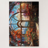 Puzzle Observatoire Dreamy surchargé de fleurs (Vertical)