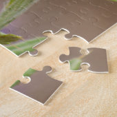 Puzzle Occupé Abee Enterré Dans Une Photo De Fleur De Cha (Côté)