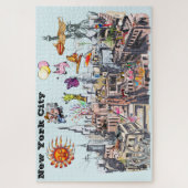 Puzzle Occupé New York City Surreal Pop Art (Vertical)