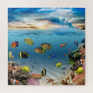 Puzzle Océan Corail Reef Poisson tropical
