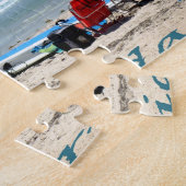 Puzzle océan de sable de parapluies de planches de surf (Côté)