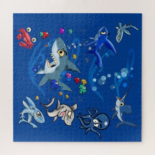 Puzzle Océan du dessin (Horizontal)