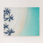 Puzzle Ocean Shore Palm Tree (Horizontal)
