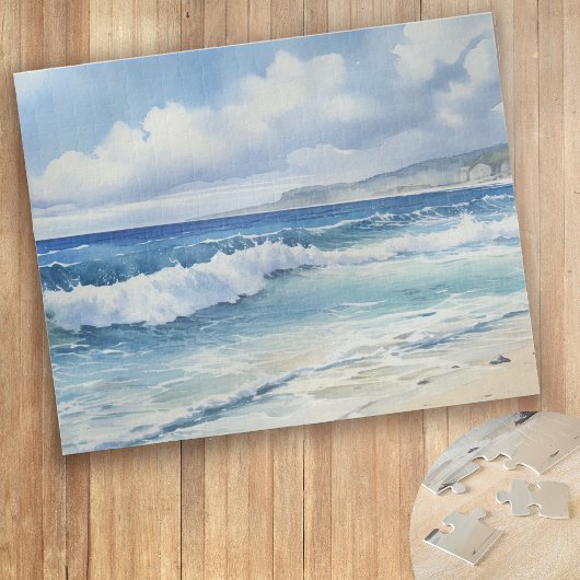 Puzzle Ocean Waves Beach House