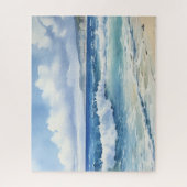 Puzzle Ocean Waves Beach House (Vertical)