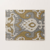 Puzzle Ochre Ikat II (Horizontal)