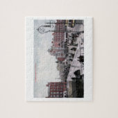 Puzzle O'Connell Bridge, Dublin, Irlande, Vintage  (Vertical)