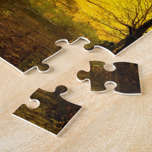 Puzzle Octobre Afterglow John Atkinson Grimshaw (Côté)