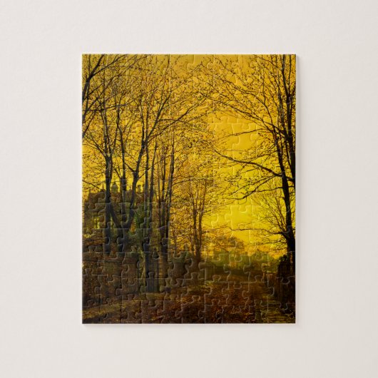 Puzzle Octobre Afterglow John Atkinson Grimshaw (Vertical)