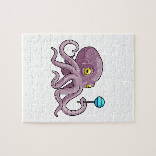 Puzzle Octopus avec Lollipop (Horizontal)