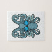 Puzzle Octopus avec lunettes de soleil (Horizontal)
