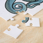 Puzzle Octopus avec lunettes de soleil (Côté)