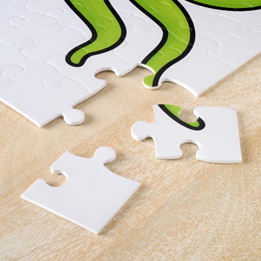 Puzzle Octopus avec lunettes de soleil (Côté)