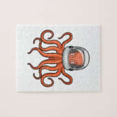 Puzzle Octopus en astronaute (Horizontal)