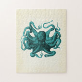 Puzzle Octopus vintage (Vertical)