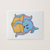 Puzzle Octopus with Packet. (Horizontal)