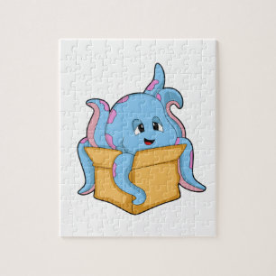 Puzzle Octopus with Packet.
