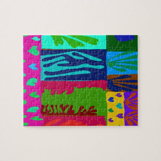 Puzzle Ode to Matisse Collage (Horizontal)