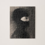 Puzzle Odilon Redon. Armure. Face de femme sombre. Symbol<br><div class="desc">Puzzle Odilon Redon "Armor".</div>