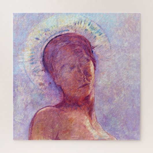 Puzzle Odilon Redon, les yeux clos 1889 (Vertical)