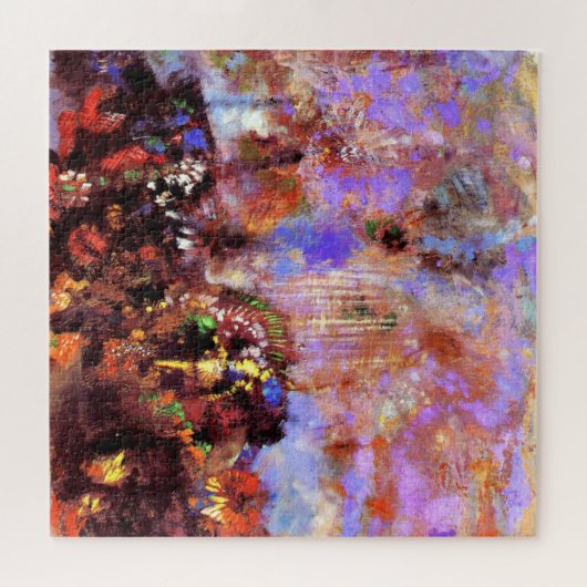 Puzzle Odilon Redon peinture - Composition, Fleurs (Horizontal)