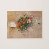 Puzzle Odilon Redon : Vase des fleurs (Arrière - plan ros (Horizontal)