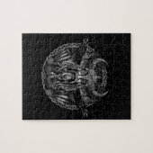 Puzzle Odin et ses corbeaux Huginn et Muninn (Horizontal)