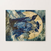 Puzzle Odin le borgne avec ses deux corbeaux (Horizontal)