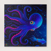 Puzzle Odyssée 🐙 pieuvre : Plongez dans le 🌊 profond (Horizontal)