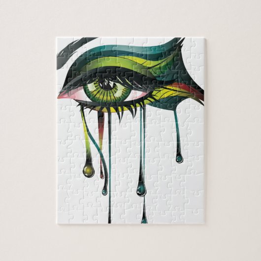 Puzzle Oeil 2 de carnaval (Vertical)