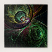 Puzzle OEil aux yeux Art Abstrait (Horizontal)