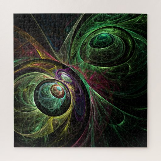 Puzzle OEil aux yeux Art Abstrait (Vertical)