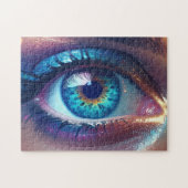 Puzzle OEil d'amour de la sagesse profonde (Horizontal)