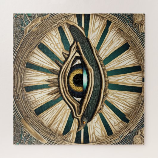 Puzzle oeil de croix (Horizontal)