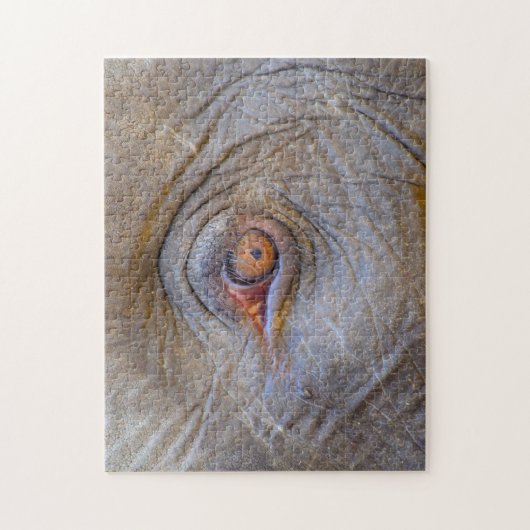 Puzzle Oeil de l'éléphant. (Vertical)