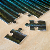 Puzzle Œil de plume de paon (Côté)