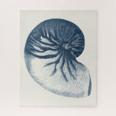 Puzzle Oeil de requin Indigo (Vertical)