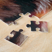 Puzzle Œil de Tigre Doré Gros Plan Faune (Côté)