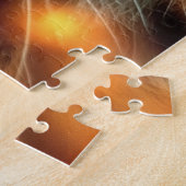 Puzzle Œil de Tigre Doré Gros Plan Faune (Côté)