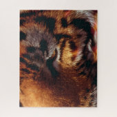 Puzzle Œil de Tigre Doré Gros Plan Faune (Vertical)