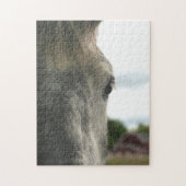 Puzzle Oeil D'Un Animal Cheval (Vertical)