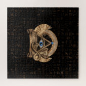 Puzzle OEil égyptien de Horus - Ornement de Wadjet (Horizontal)