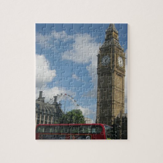 Puzzle Oeil et Big Ben de Londres (Vertical)