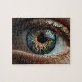 Puzzle Oeil humain : vue, vue, rétine, cils (Horizontal)