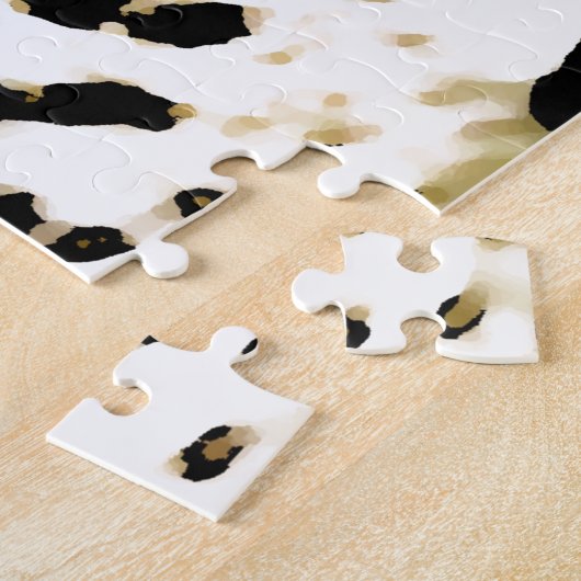 Puzzle Oeil léopard (Côté)